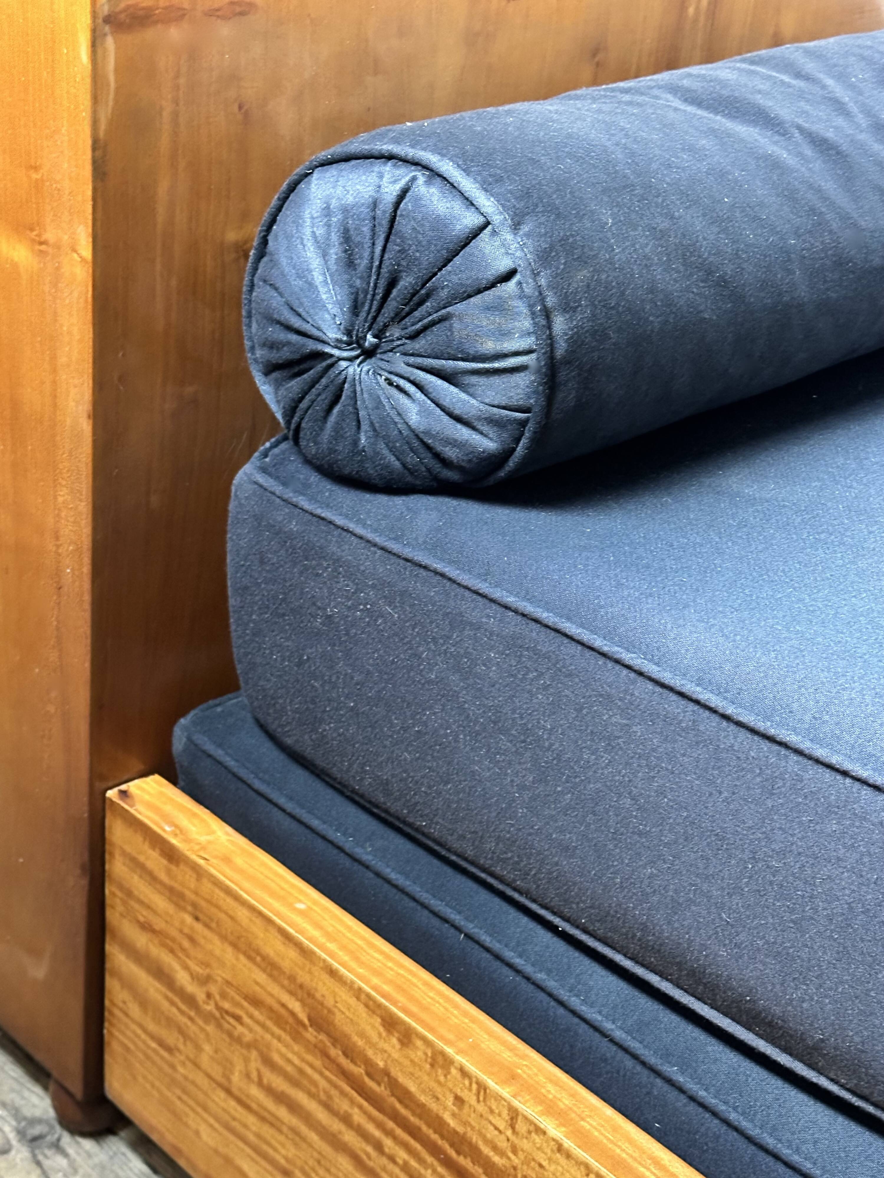 Art Deco daybed attributed to Jules Emile Leleu, Prince of Monaco model, 1927