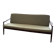Sofa Series 400 Mid-Century in Teak with Rattan Backrest by Hartmut Lohm