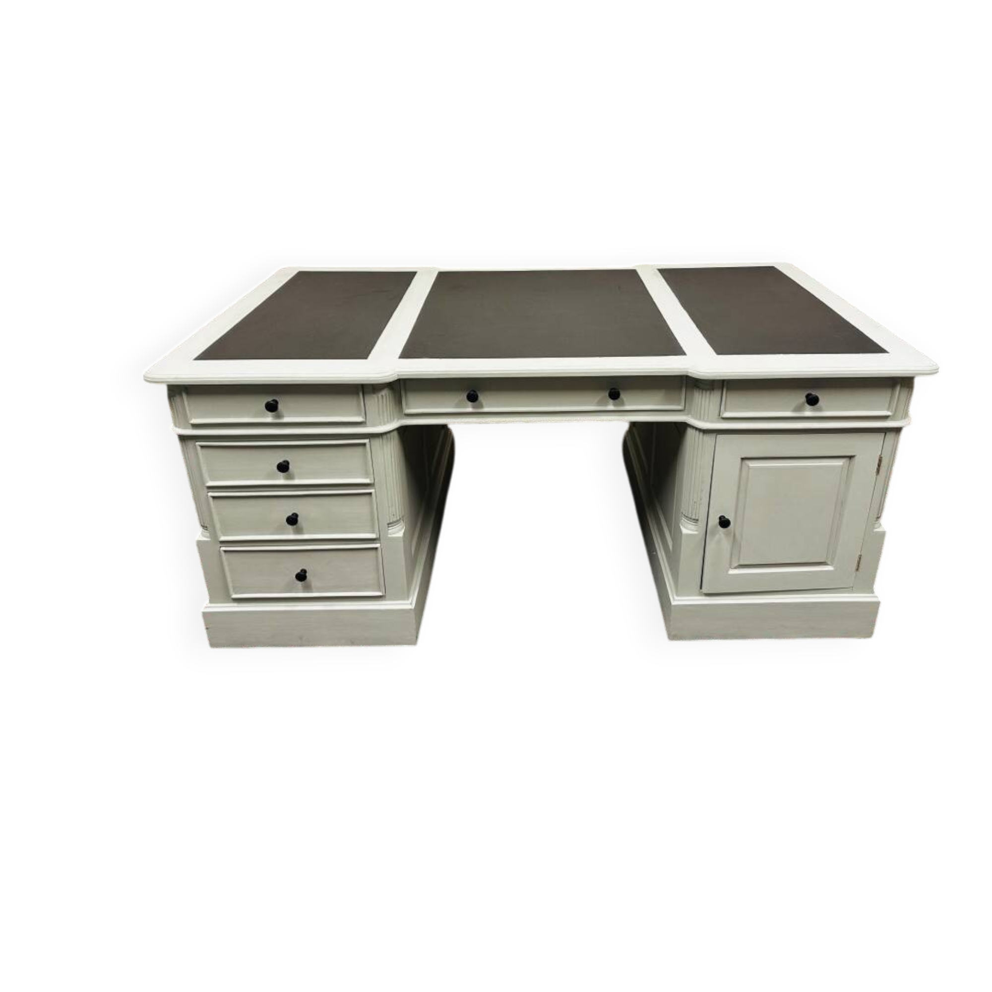 Classic English Grey Desk Partnerdesk