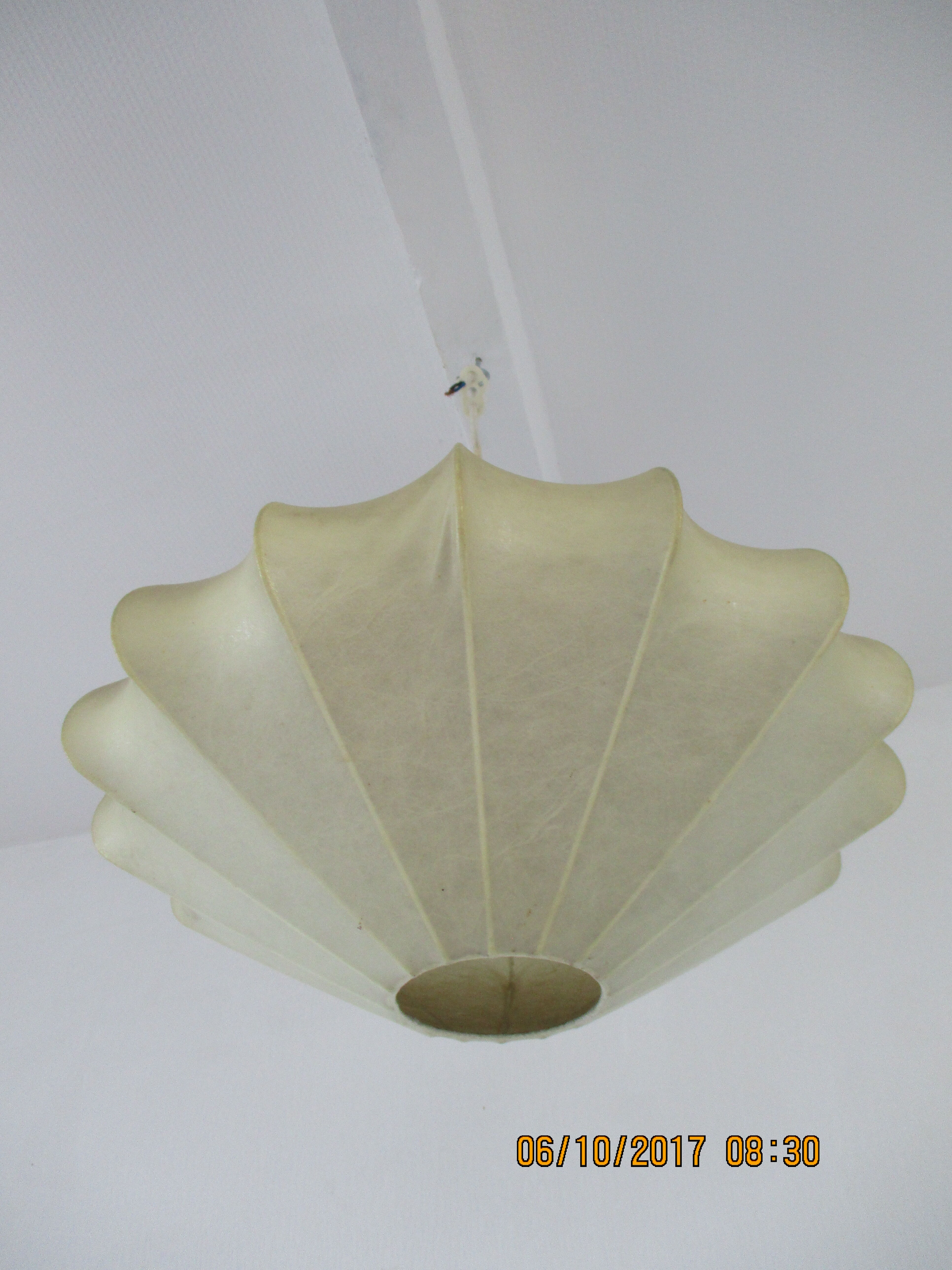 Pendant lamp Cocoon design Goldkant Leuchten 60s - 70s