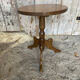 Table appoint guéridon ancien louis philippe bois pieds tripodes vinta