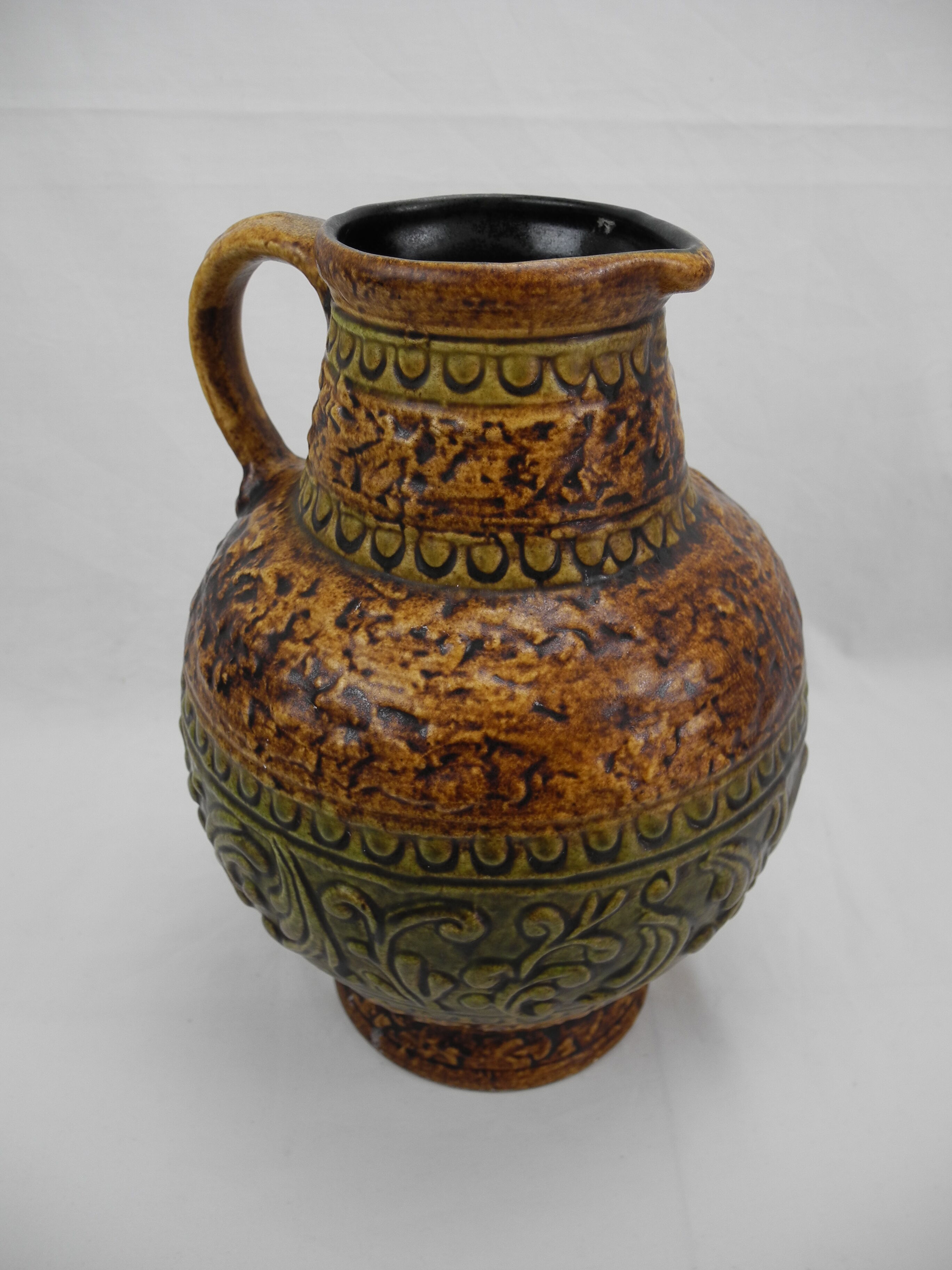 Vase jasba west germany vintage deco keramik