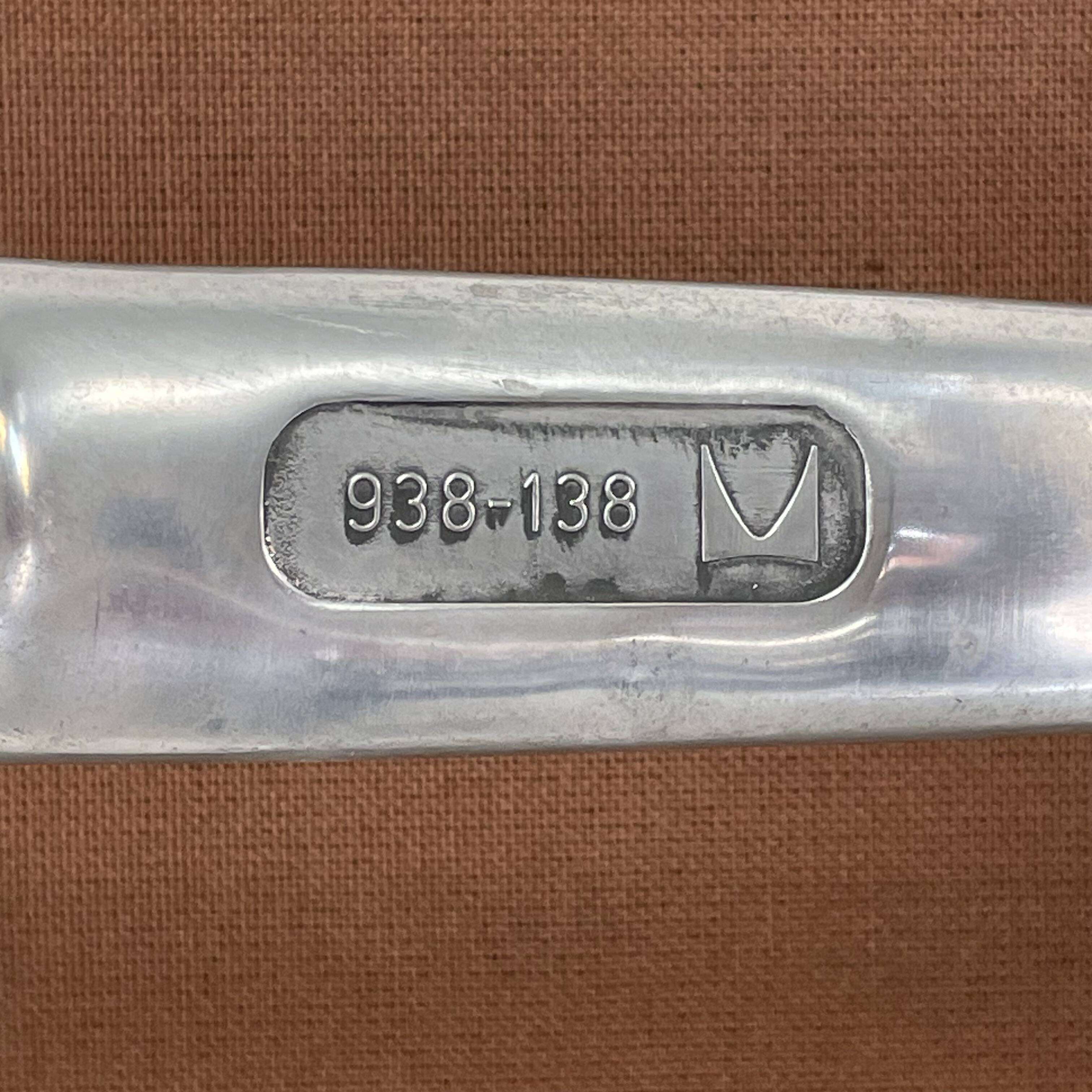 Eames Herman Miller tan / camel leather Soft Pad Group chair