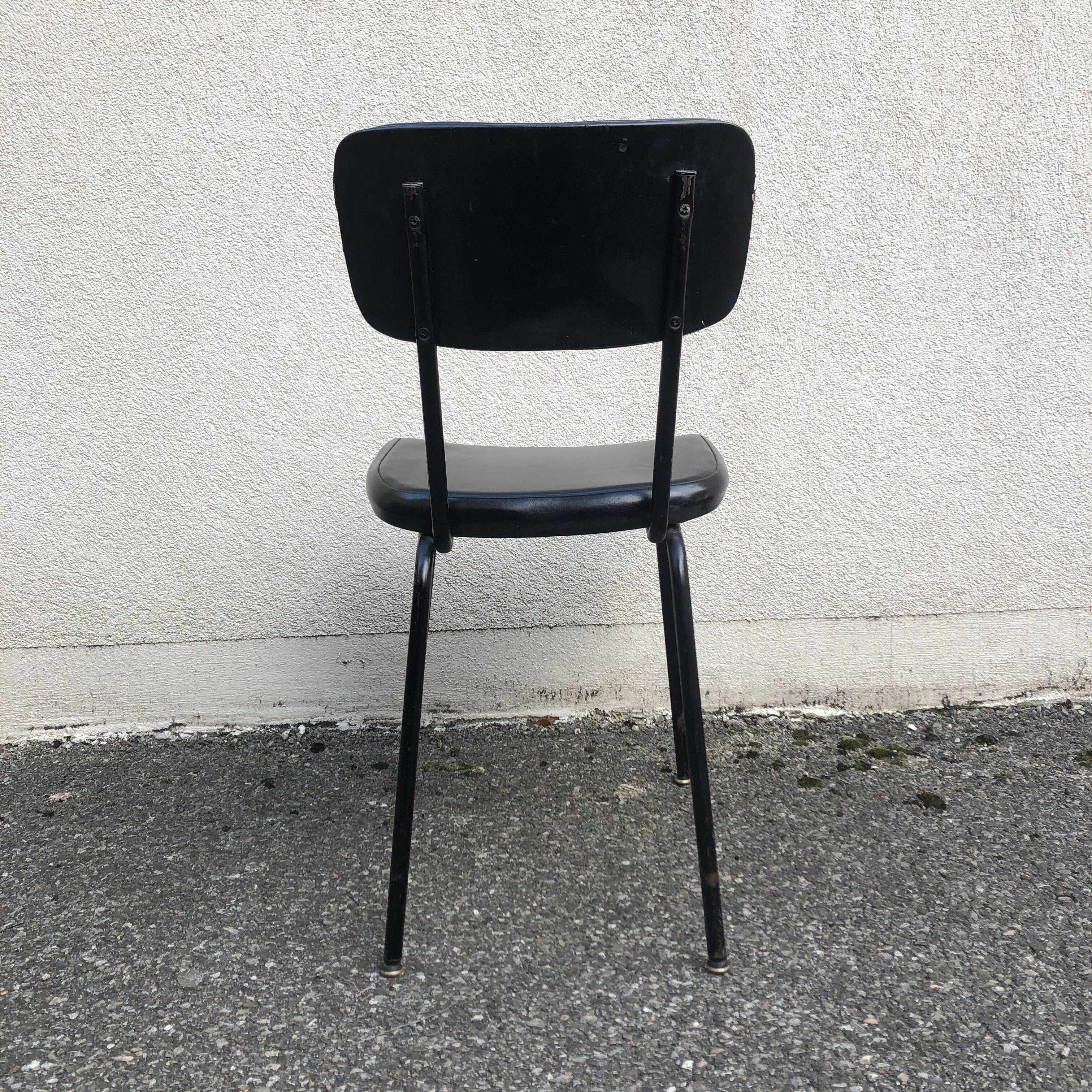 Leatherette chair