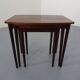 Danish Rosewood Nesting Tables, 1960s, Set of 3