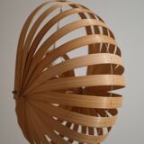 Nautilus bamboo pendant light