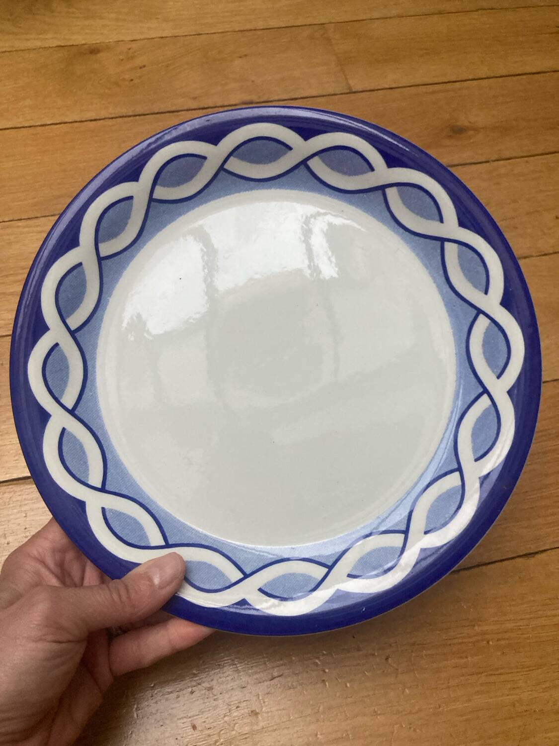 Plat porcelaine anglaise vintage