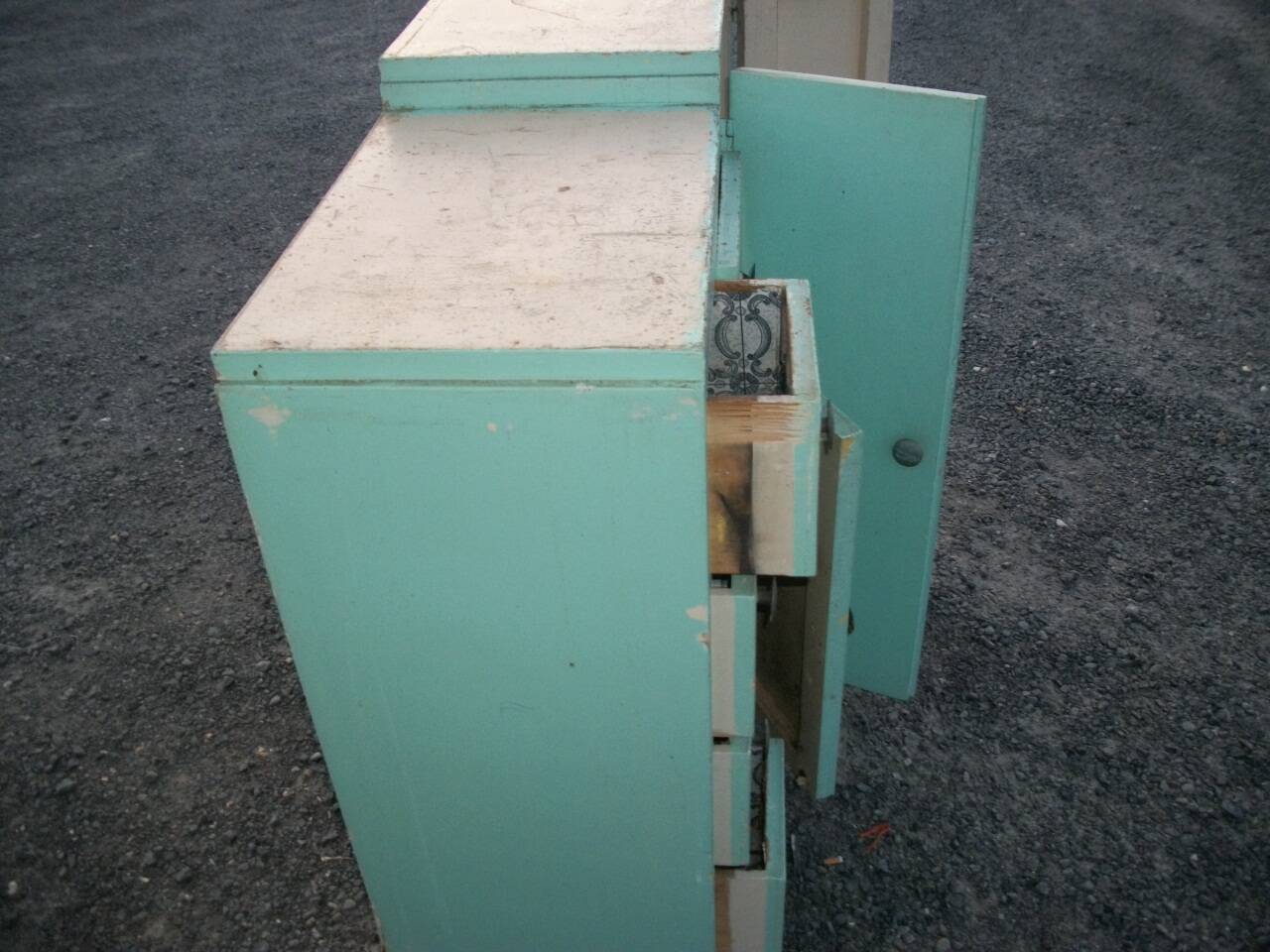 Commode - armoire asymétrique Parisienne