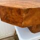 Elm burl coffee table/bar