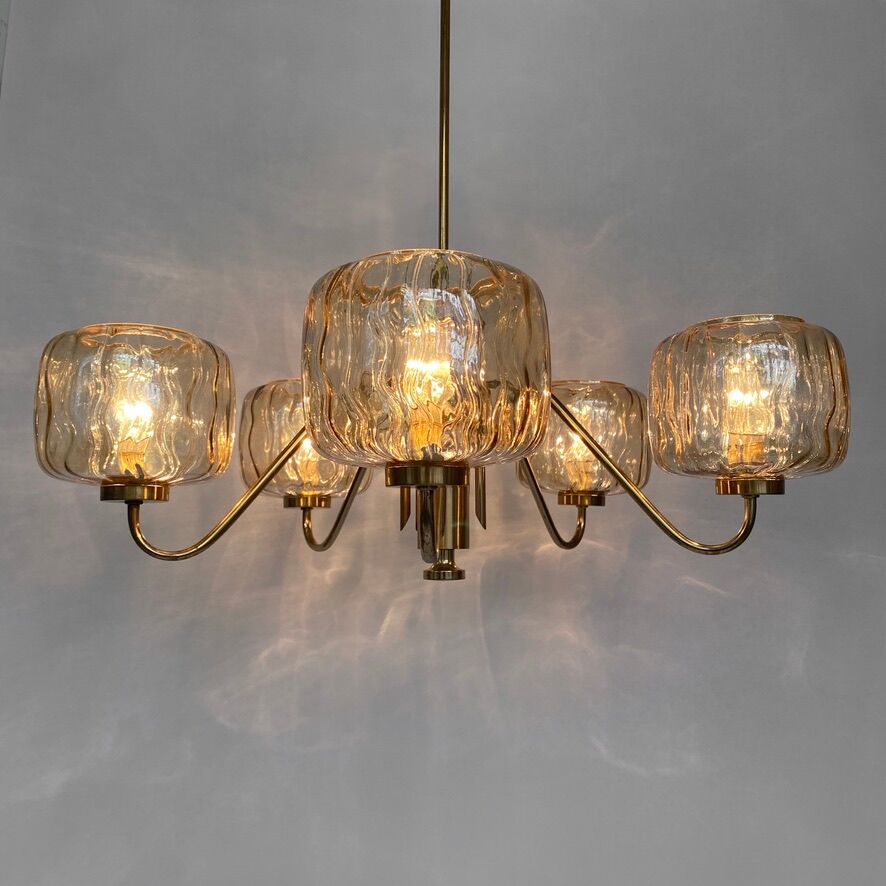 Lustre 5 branches vintage