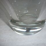 Crystal vase signed Daum France 1926