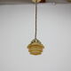 Art deco brass pendant lamp ,1930