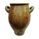 Varnished sandstone jar