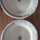 Two Bordeaux earthenware plates