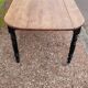 Louis Philippe style oval patinated bistro farm table - 1m90