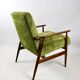 Fauteuil Fox Vintage Vert Olive, 1970s