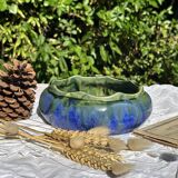 Gilbert metenier signed ceramic bowl // french art deco