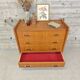 Vintage commode with tapered legs