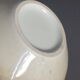 Fance Franck brown enameled ceramic ball vase