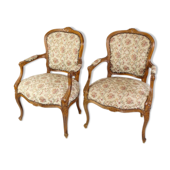 Paire de fauteuils