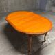 Round extendable dining table in Regency style M