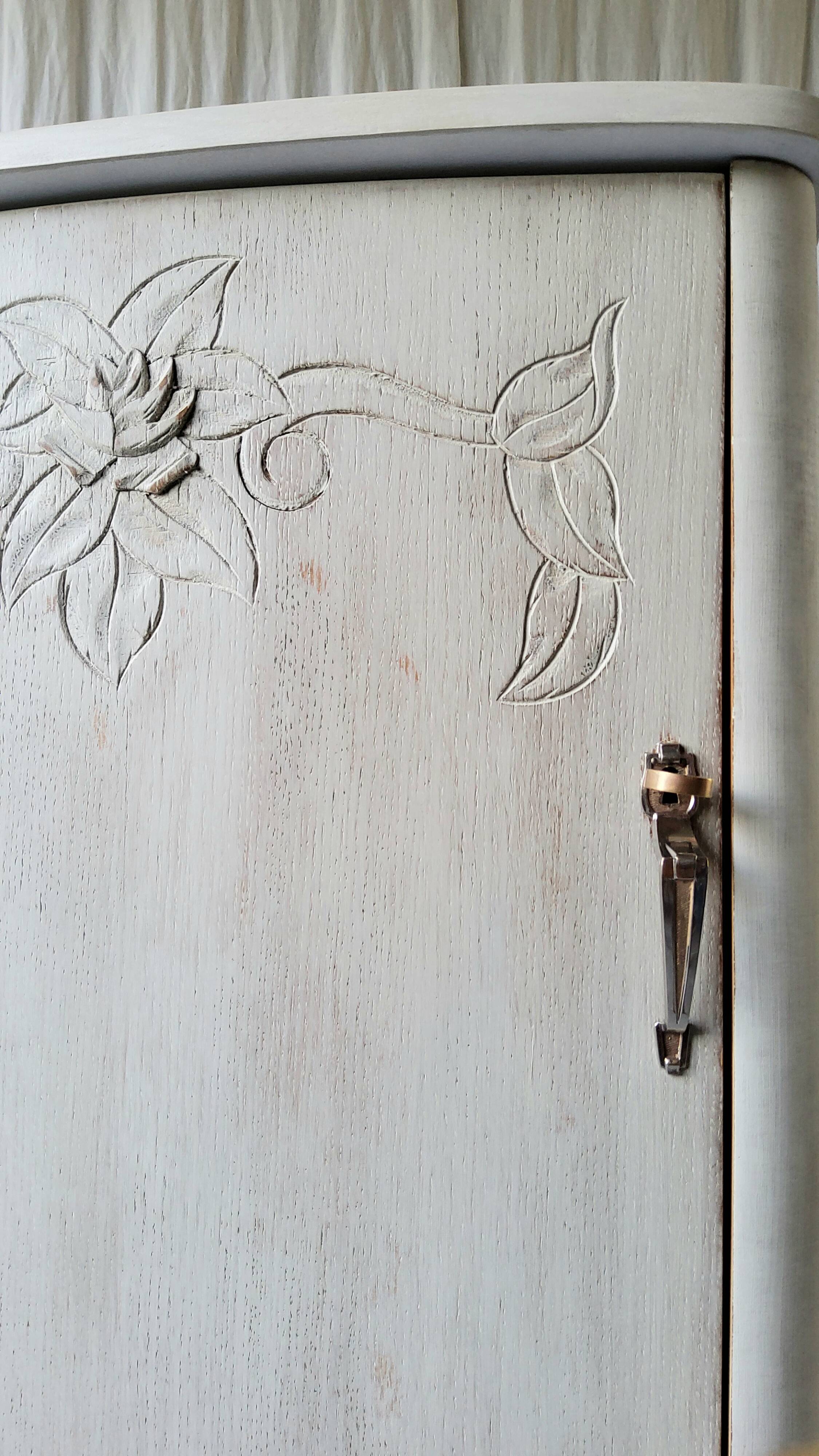 Patinated Art Deco Buffet