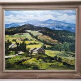 Peinture à l'huile - paysage