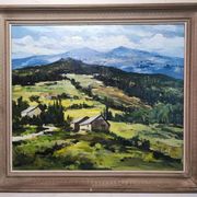 Peinture à l'huile - paysage