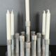 Aluminium candle holders for 13 candles, 1970s.