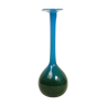 Vase bleu vert en verre John Orwar Lake