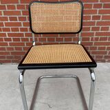 Chair in chrome and black