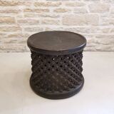 Bamileke African Art wooden coffee table / stool