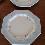 6 Dessert plates, original. vintage