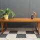 Oak coffee table 1960s