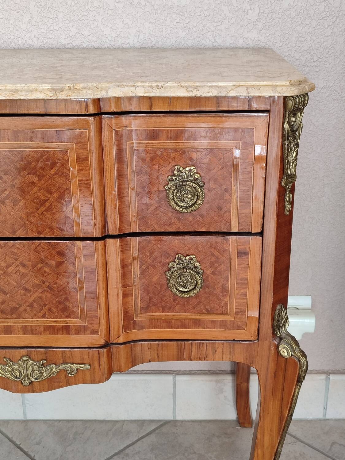 Louis XVI style chest of drawers