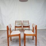 Set of 4 dining chairs made in Norway