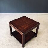 Postmodern Bamboo Side Table by Axel Vervoordt, Belgium, 1980s