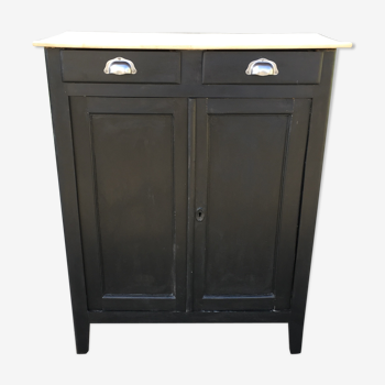 Paris buffet 2 doors black