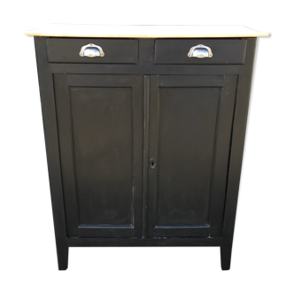 Paris buffet 2 doors black