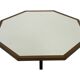 Vintage coffee table octagon design 1970s wenge octagon