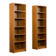Pair of Danish bookcases in teak, Denmark, 1970s