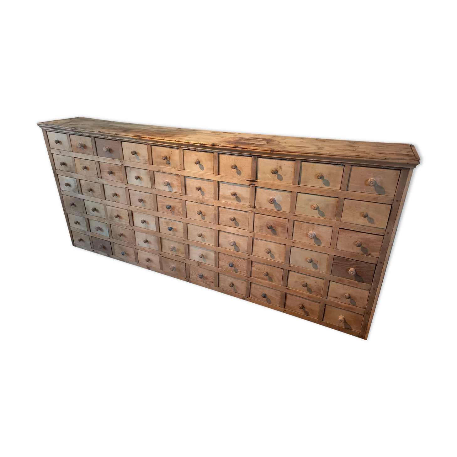 Trade cabinet with drawers
