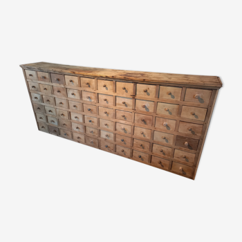 Trade cabinet with drawers