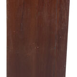 Burmese teak wall showcase