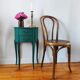 Chaise ancienne de bistrot fischel