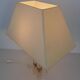 Hollywood Regency Acrylic Glass & Brass Table Lamp, Italy, 1970s