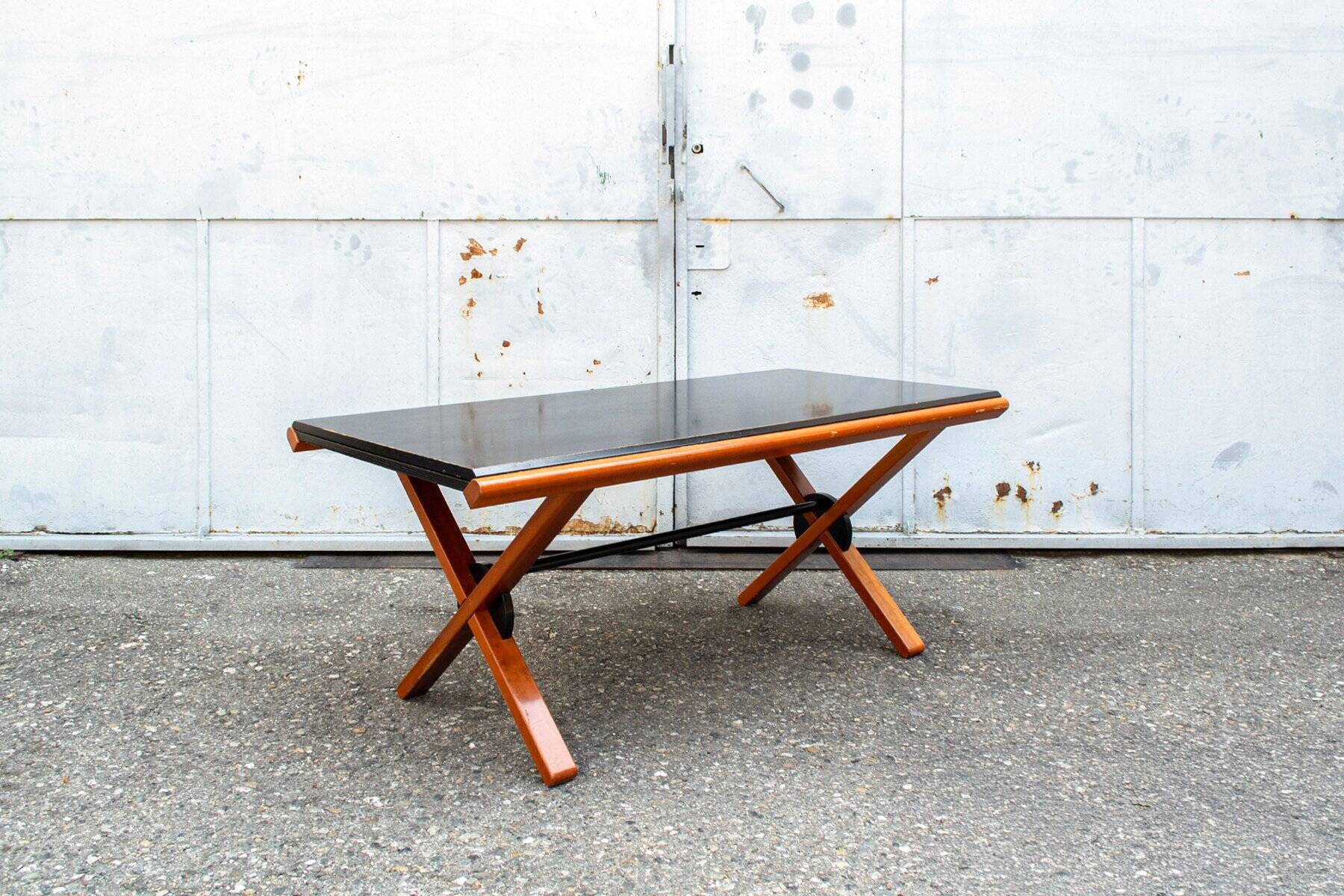 Nirone I Bagatti table by Gianfranco Frattini for Fantoni, 1980s