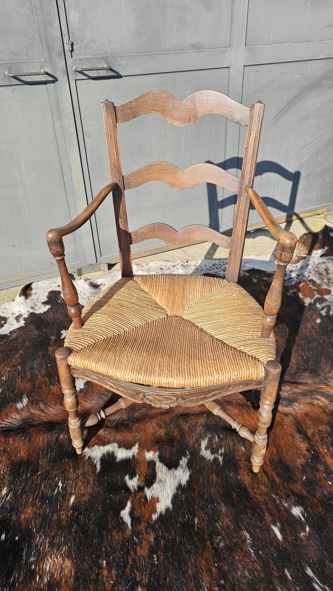 Old Provencal armchair