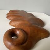 Vide-poche en bois sculpté 50cm