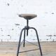 Tabouret industriel blue
